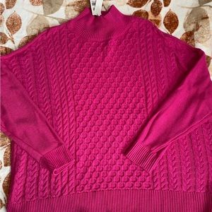 Pink Crown and Ivy sweater